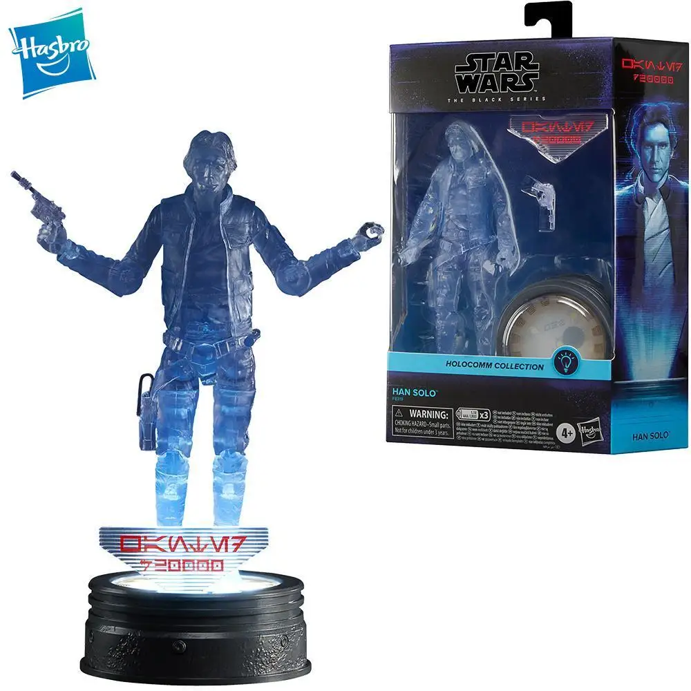 Hasbro Star Wars The Black Series Hologram Version of Han Solo 6 Inch Action Figures Toy Model Gift Collectibles New Original
Hasbro Star Wars The Black Series Hologram Version of Han Solo 6 Inch Action Figures Toy Model Gift Collectibles New Original