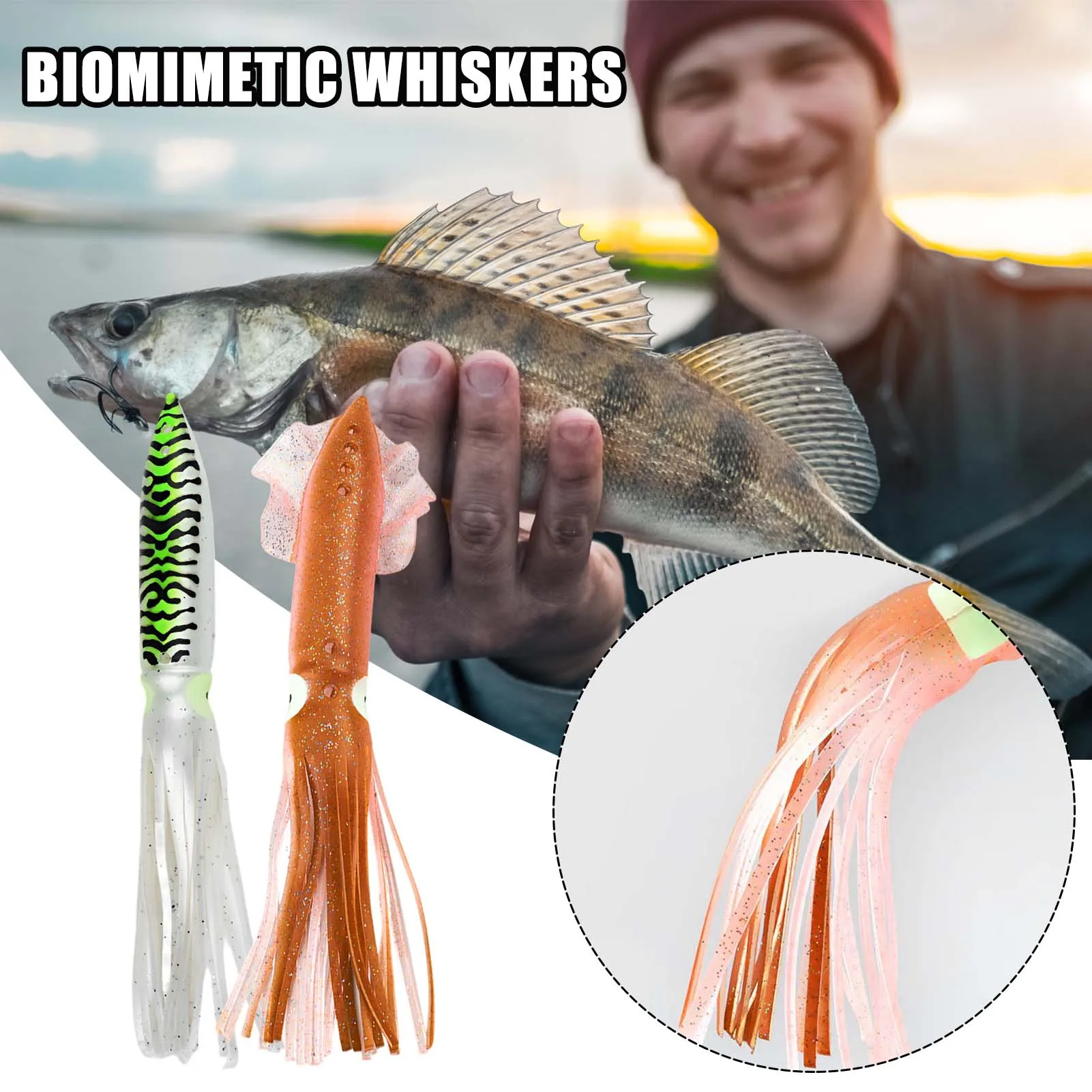 67 г, 31 см, приманка для морского кальмара, искусственная приманка, Мягкая приманка для кальмара с бородой, пластиковые аксессуары для рыбалки
67 г, 31 см, приманка для морского кальмара, искусственная приманка, Мягкая приманка для кальмара с бородой, пластиковые аксессуары для рыбалки