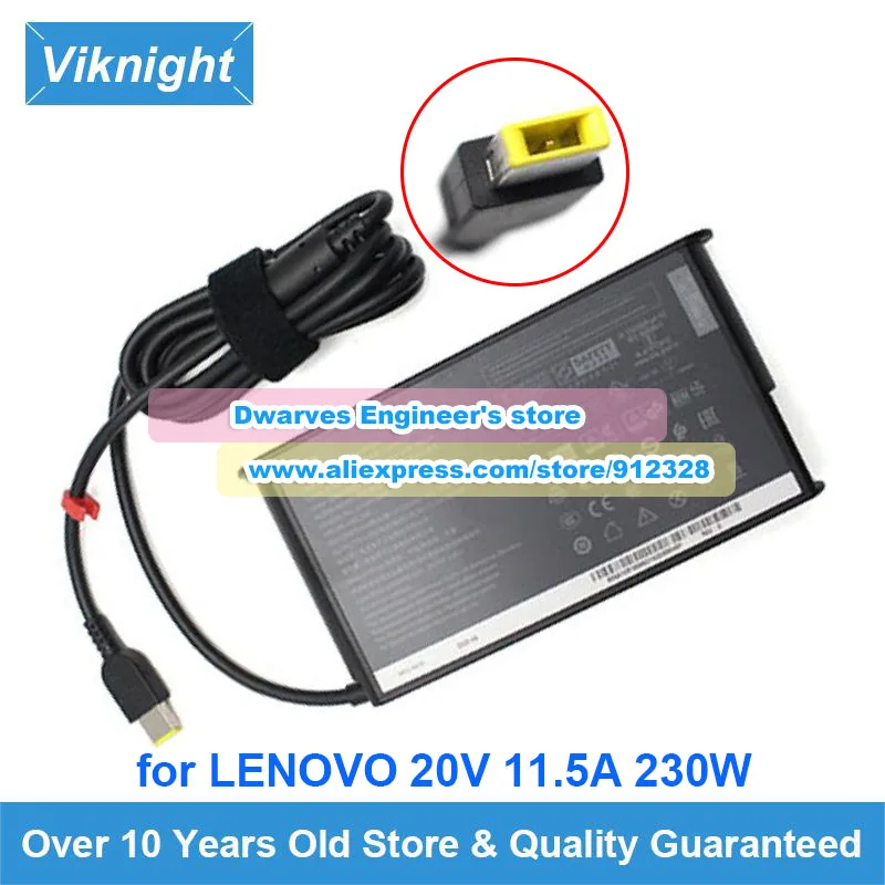 

Оригинальный адаптер переменного тока ADL230SDC3A ADL230SCC3A 20 в 11,5a для Lenovo Legion 7 15IMH05 5 17IMH05H 16ITH6H 15ARH05J THINKPAD P17 GEN 1