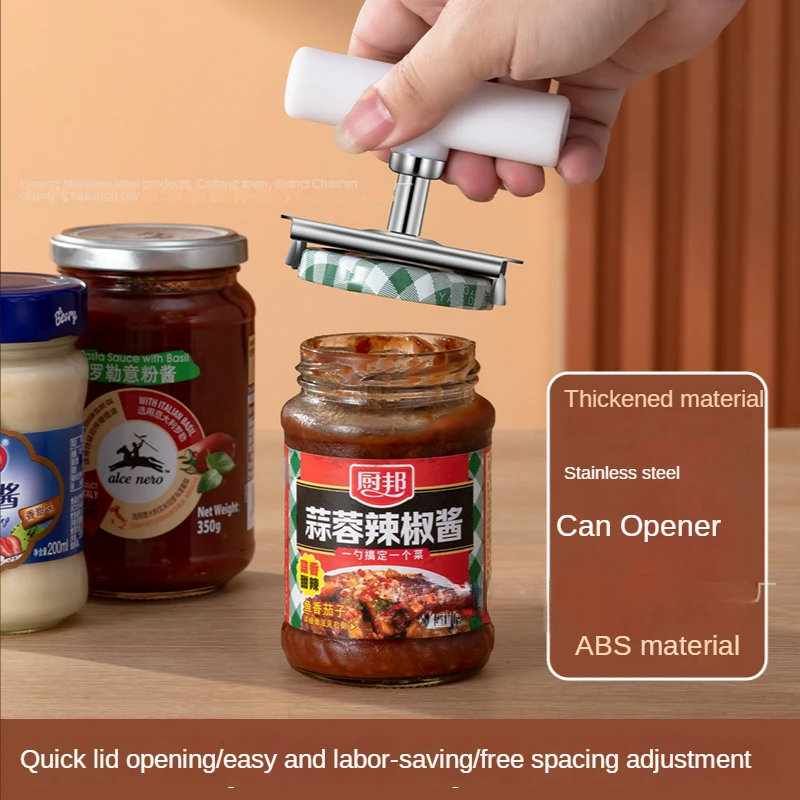 Adjustable Jar Opener Stainless Steel Lids off Jar Opener Bottle Opener Kitchen Accessories Twist Can Opener for 2.5-10CM Kitche
Adjustable Jar Opener Stainless Steel Lids off Jar Opener Bottle Opener Kitchen Accessories Twist Can Opener for 2.5-10CM Kitche