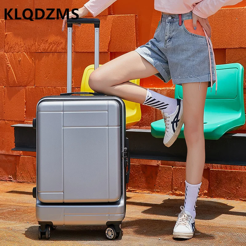 KLQDZMS Multifunctional Luggage Female Side Open Trolley Suitcase Boarding Password Small 20 Inch Fashion Trend Mute Male
KLQDZMS Multifunctional Luggage Female Side Open Trolley Suitcase Boarding Password Small 20 Inch Fashion Trend Mute Male