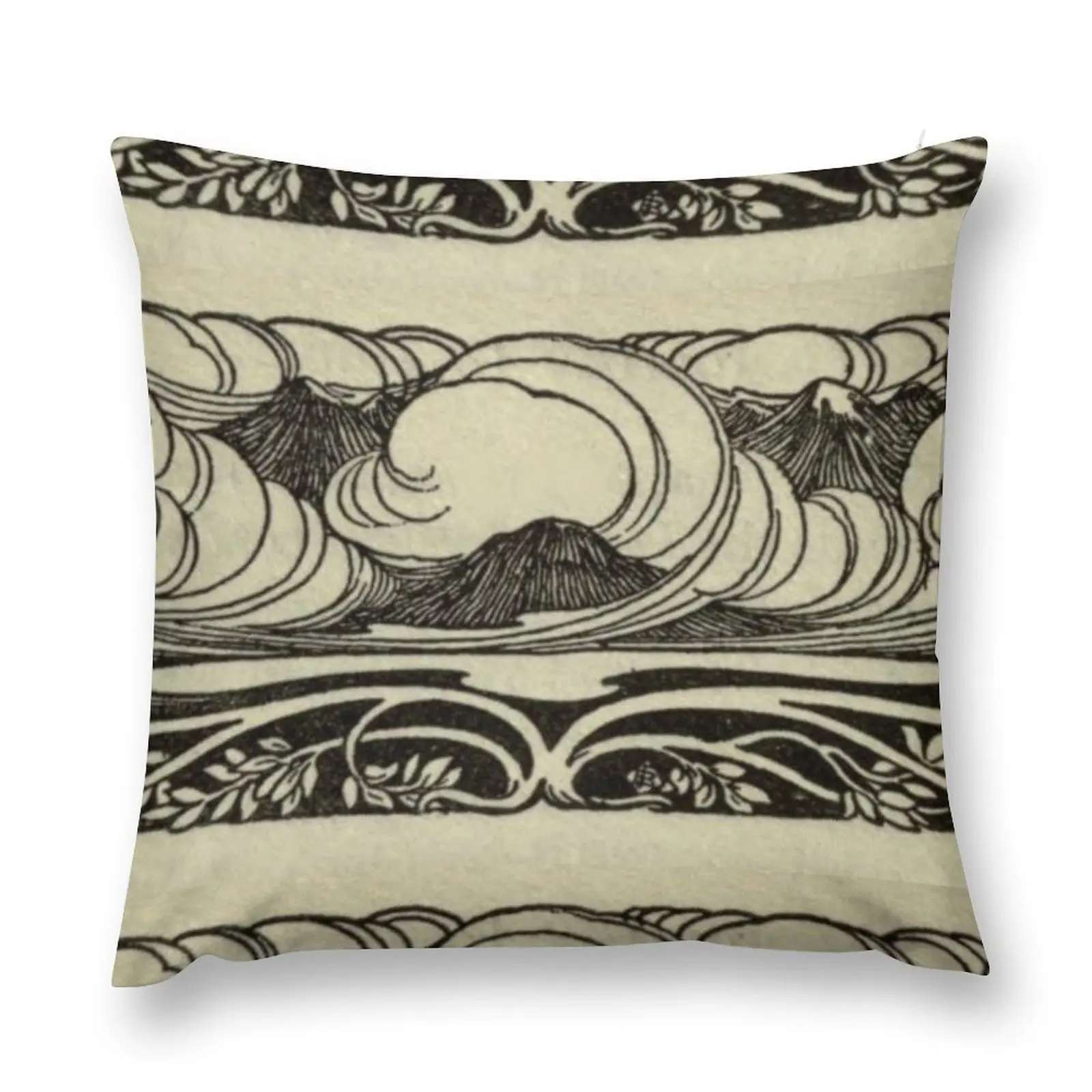 Art Nouveau Mountains Throw Pillow Christmas Pillows anime girl
Art Nouveau Mountains Throw Pillow Christmas Pillows anime girl