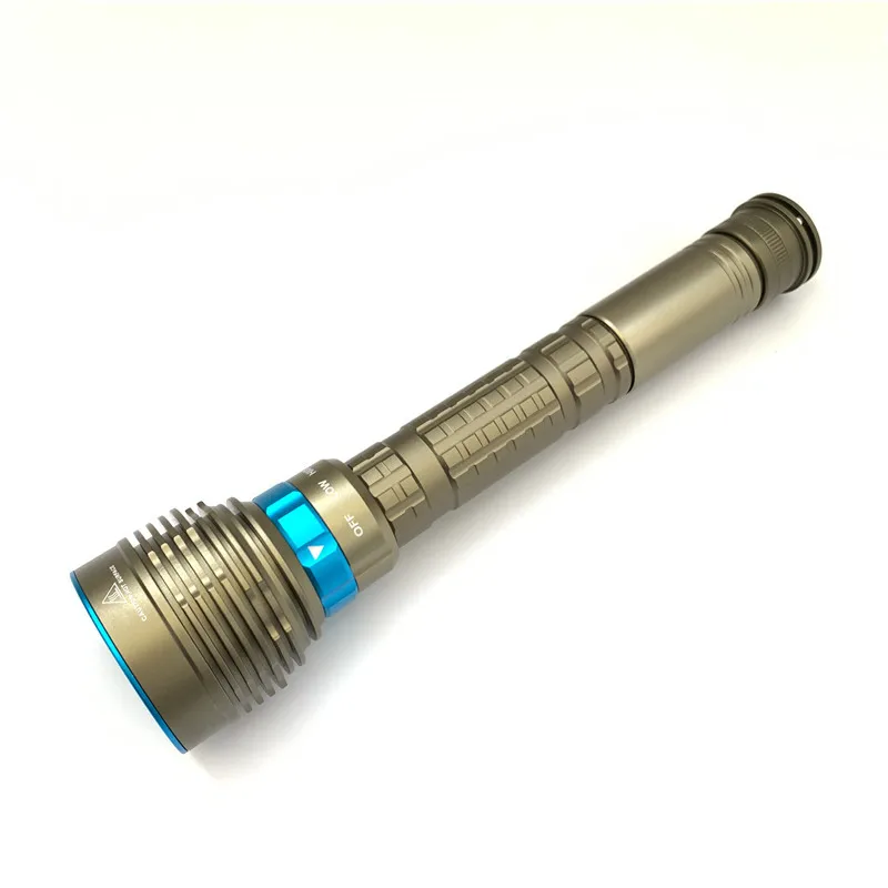 4000 lumens underwater 100 meters waterproof IPX8 diving flashlight charging and lighting flashlight T6 flashlight
4000 lumens underwater 100 meters waterproof IPX8 diving flashlight charging and lighting flashlight T6 flashlight
