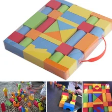 46PCS Hot Selling Safe Children Building Brick Block Foam Construction Soft Toy Kid Kids Intelligence Exercise Assembled
46PCS Hot Selling Safe Children Building Brick Block Foam Construction Soft Toy Kid Kids Intelligence Exercise Assembled
