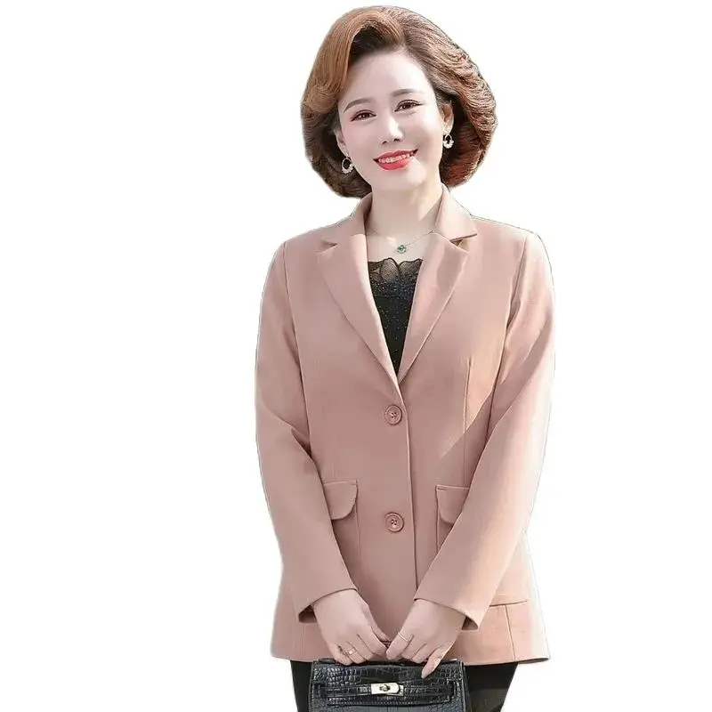 Suit Jacket Female Spring And Autumn Middle-aged Mother Western Style Self-cultivation High-end Fashion Temperament Suit Tide5XL
Suit Jacket Female Spring And Autumn Middle-aged Mother Western Style Self-cultivation High-end Fashion Temperament Suit Tide5XL