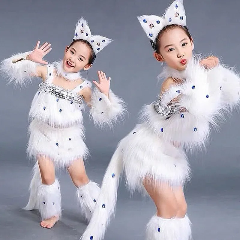 New white cat cosplay for girls sexy cat girl cosplay costumes fox girl cosplay animal dance costumes for children halloween
New white cat cosplay for girls sexy cat girl cosplay costumes fox girl cosplay animal dance costumes for children halloween