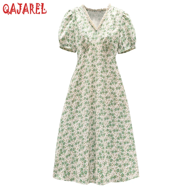 Summer Floral Chiffon Ruffled V-Neck Sexy Midi Dress Women Boho Fashion Light Beach Sundress 2024 Elegant Bodycon Casual Vestido
Summer Floral Chiffon Ruffled V-Neck Sexy Midi Dress Women Boho Fashion Light Beach Sundress 2024 Elegant Bodycon Casual Vestido