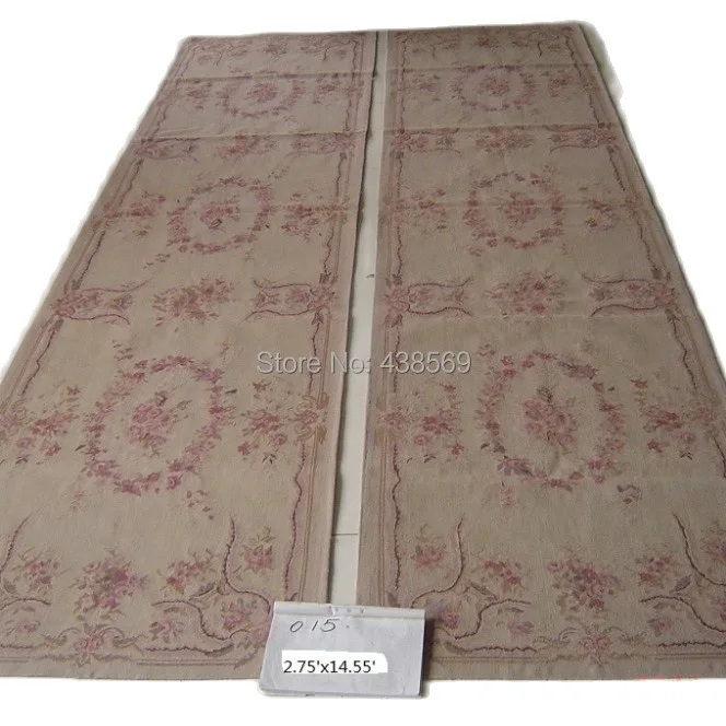 Бесплатная доставка 2,75 'x 14,55' французские шерстяные коврики Aubusson runner
Бесплатная доставка 2,75 'x 14,55' французские шерстяные коврики Aubusson runner