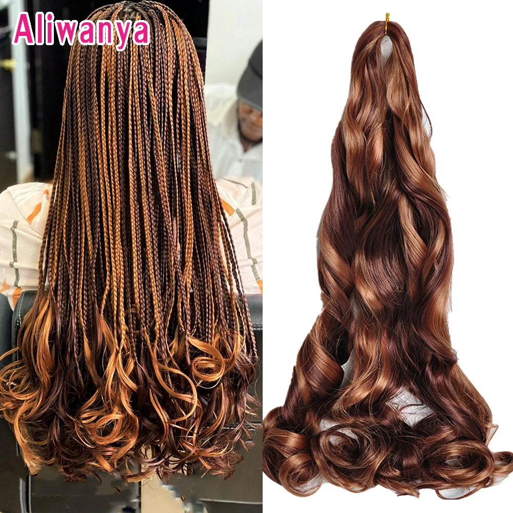 Synthetic French Curly Braiding Hair Extensions Loose Wavy Braiding Hair High Temperature Spanish Curl Hair For Black Wome
Synthetic French Curly Braiding Hair Extensions Loose Wavy Braiding Hair High Temperature Spanish Curl Hair For Black Wome