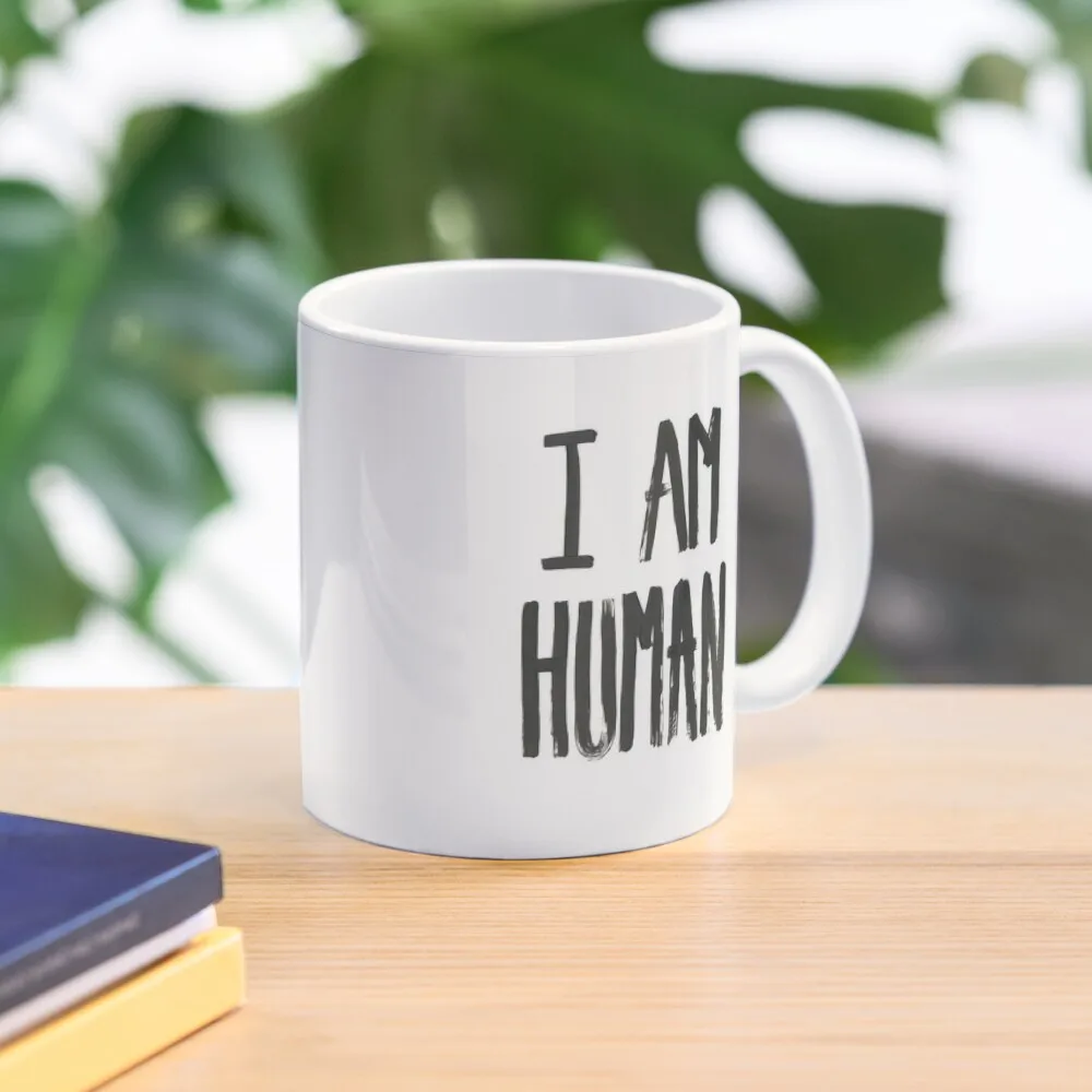 I AM HUMAN Handpainted Sign Coffee Mug Cold And Hot Thermal Glasses Funny Cups Mug
I AM HUMAN Handpainted Sign Coffee Mug Cold And Hot Thermal Glasses Funny Cups Mug