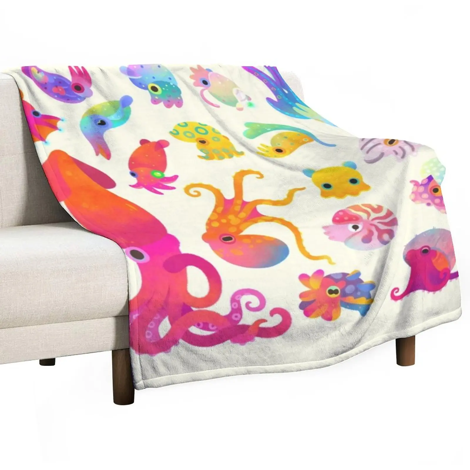 Cephalopod - pastel Throw Blanket Luxury St Blanket Blanket For Sofa Polar blanket
Cephalopod - pastel Throw Blanket Luxury St Blanket Blanket For Sofa Polar blanket