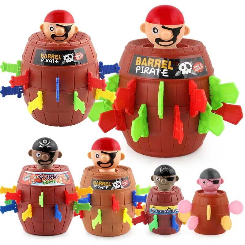 Exciting Game of Pirate's Treasure Barrel for Kids, Helps Develop Motor Skills, Multiple Options Offered at Outdoor Markets
Exciting Game of Pirate's Treasure Barrel for Kids, Helps Develop Motor Skills, Multiple Options Offered at Outdoor Markets