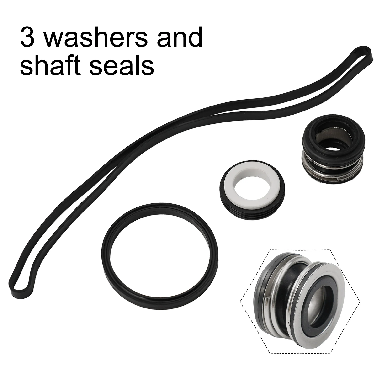 3PCS Gaskets And Shaft Seals Replacement For SPX1600TRA Seal Assembly Kit Outdoor Swimming Pool Hot Tubs Accessories
3PCS Gaskets And Shaft Seals Replacement For SPX1600TRA Seal Assembly Kit Outdoor Swimming Pool Hot Tubs Accessories