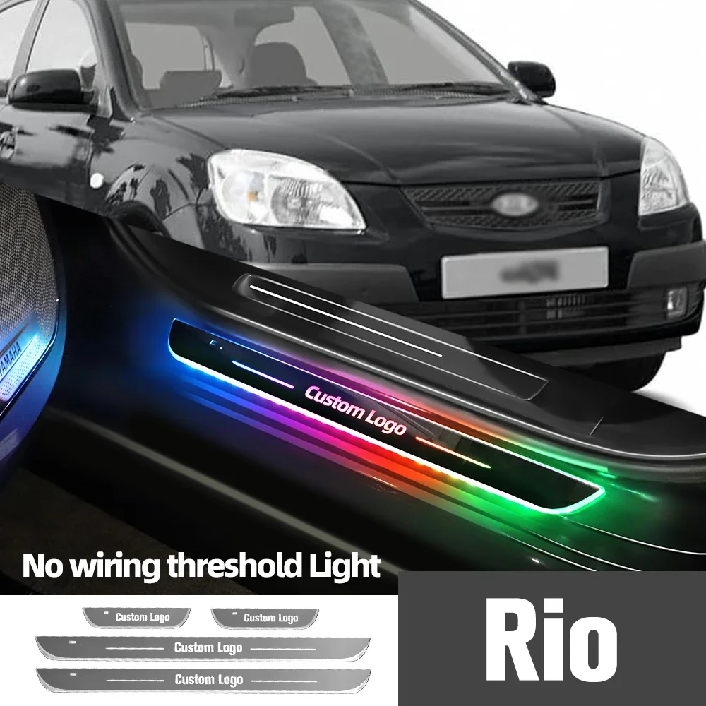 For Kia Rio 1 2 3 4 2000-2023 2016 2017 2019 Car Door Sill Light Customized Logo LED Welcome Threshold Pedal Lamp Accessories
For Kia Rio 1 2 3 4 2000-2023 2016 2017 2019 Car Door Sill Light Customized Logo LED Welcome Threshold Pedal Lamp Accessories