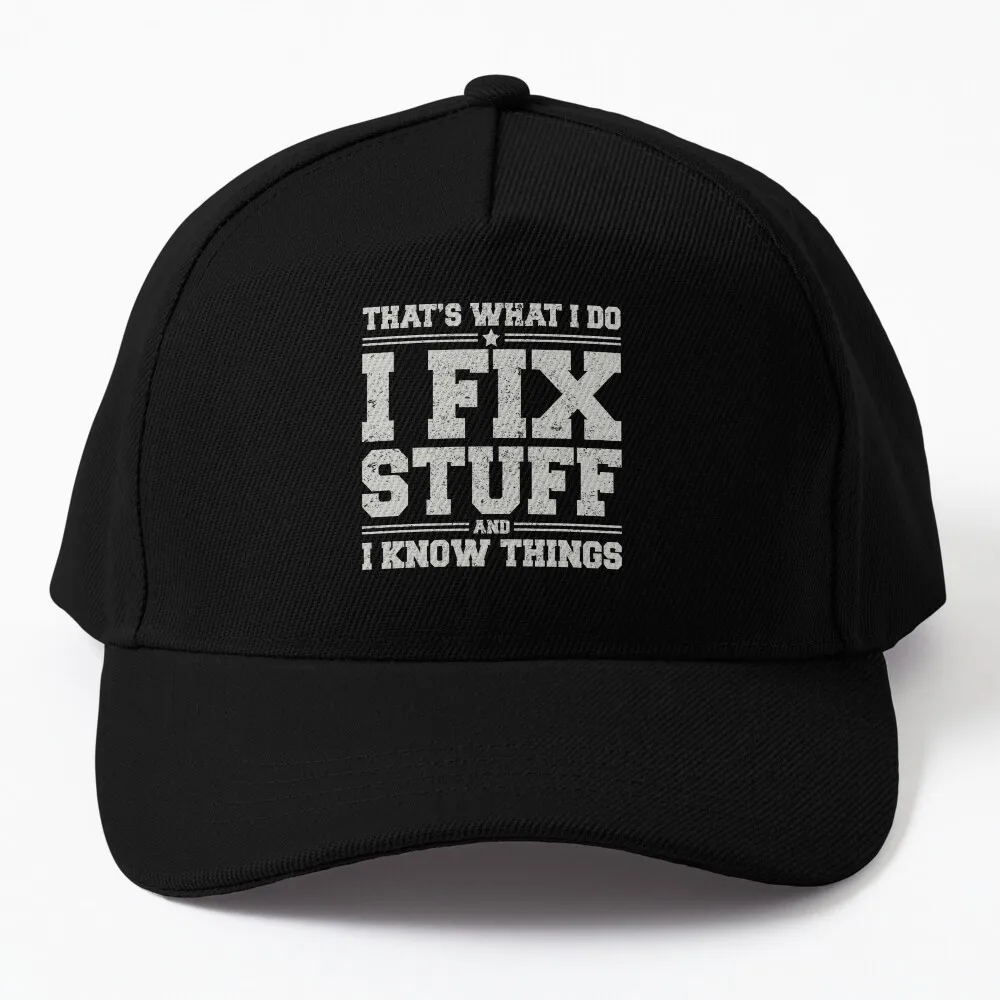 That's What I Do - I Fix Stuff And I Know Things - Baseball Cap fashionable Hat Men's Women's
That's What I Do - I Fix Stuff And I Know Things - Baseball Cap fashionable Hat Men's Women's