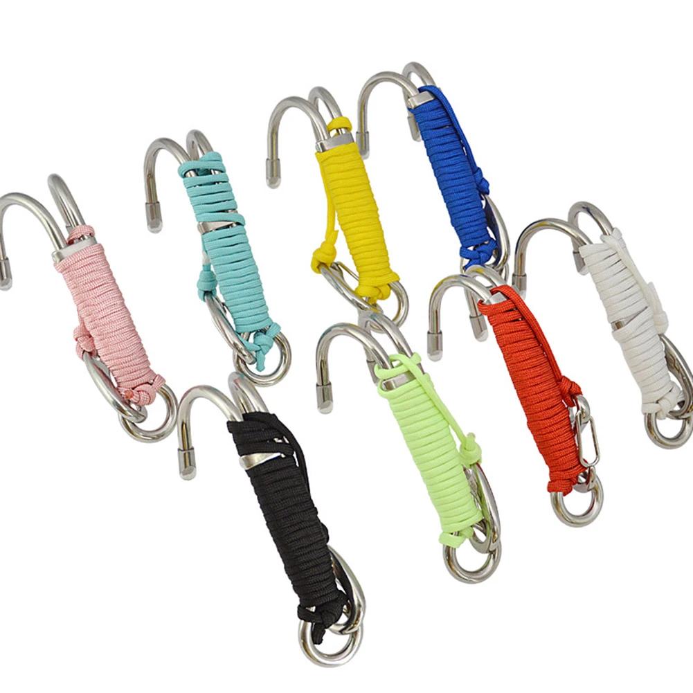 Double Head Drift Hook Stainless Steel Diving Hook Double Hook Spiral Coil Lanyard Scuba Diving Drift Diving Water Sports
Double Head Drift Hook Stainless Steel Diving Hook Double Hook Spiral Coil Lanyard Scuba Diving Drift Diving Water Sports