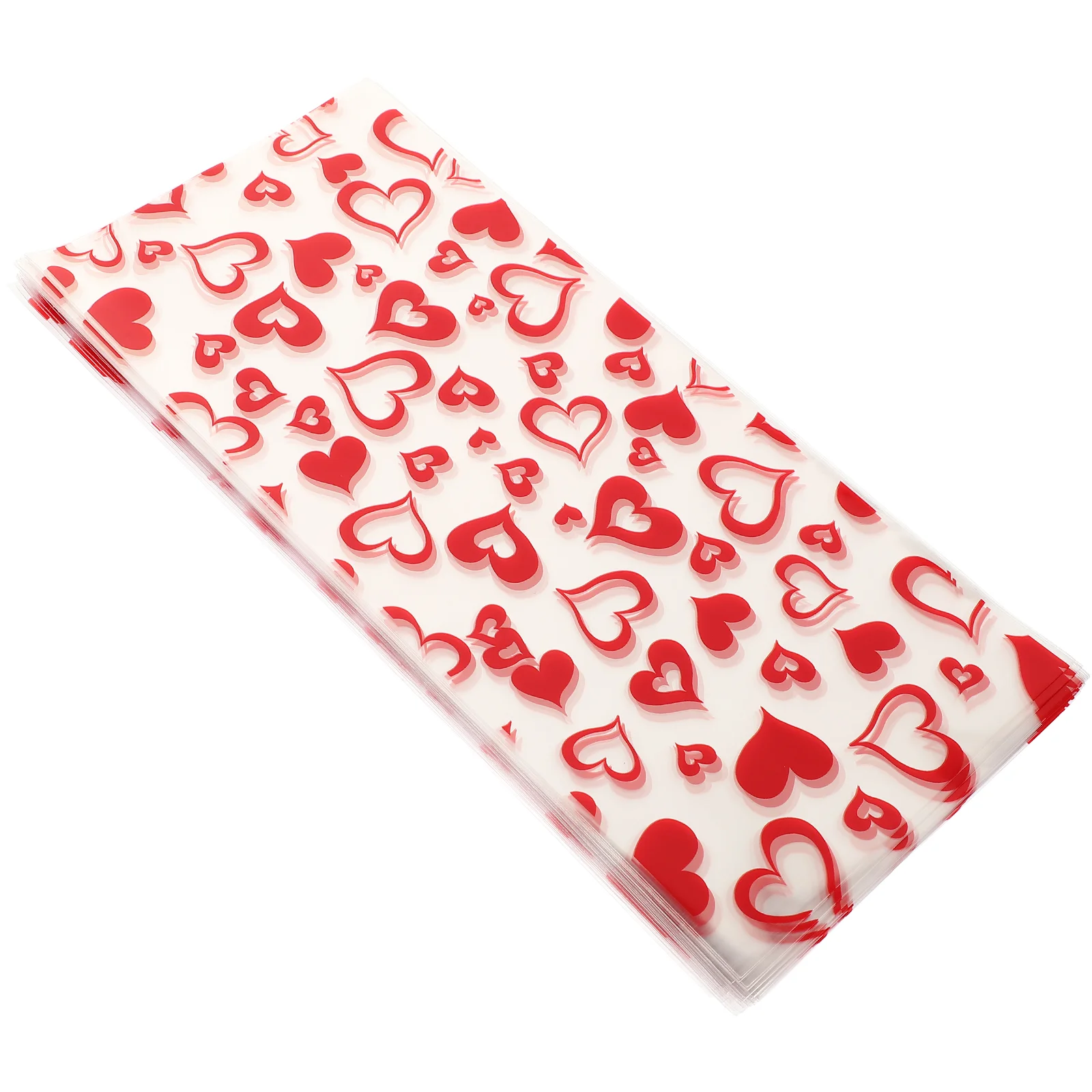 100 Pcs Clear Bags for Gifts Love Candy Wrapping Multi-function Biscuit Red Festival
100 Pcs Clear Bags for Gifts Love Candy Wrapping Multi-function Biscuit Red Festival