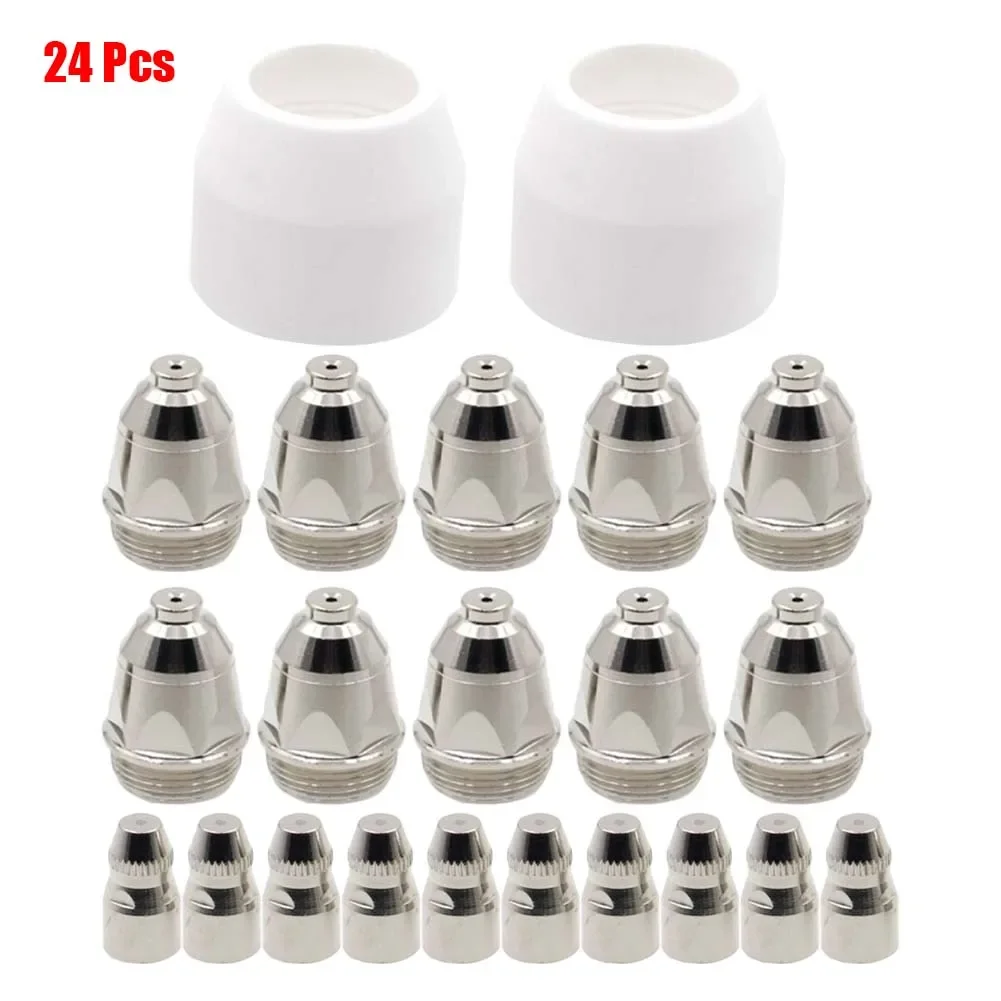 Советы 80A LTP8000 IGBT аксессуары чашечные сопла электрода плазменная резка фонарь сварочные принадлежности 24 шт. 
Советы 80A LTP8000 IGBT аксессуары чашечные сопла электрода плазменная резка фонарь сварочные принадлежности 24 шт.