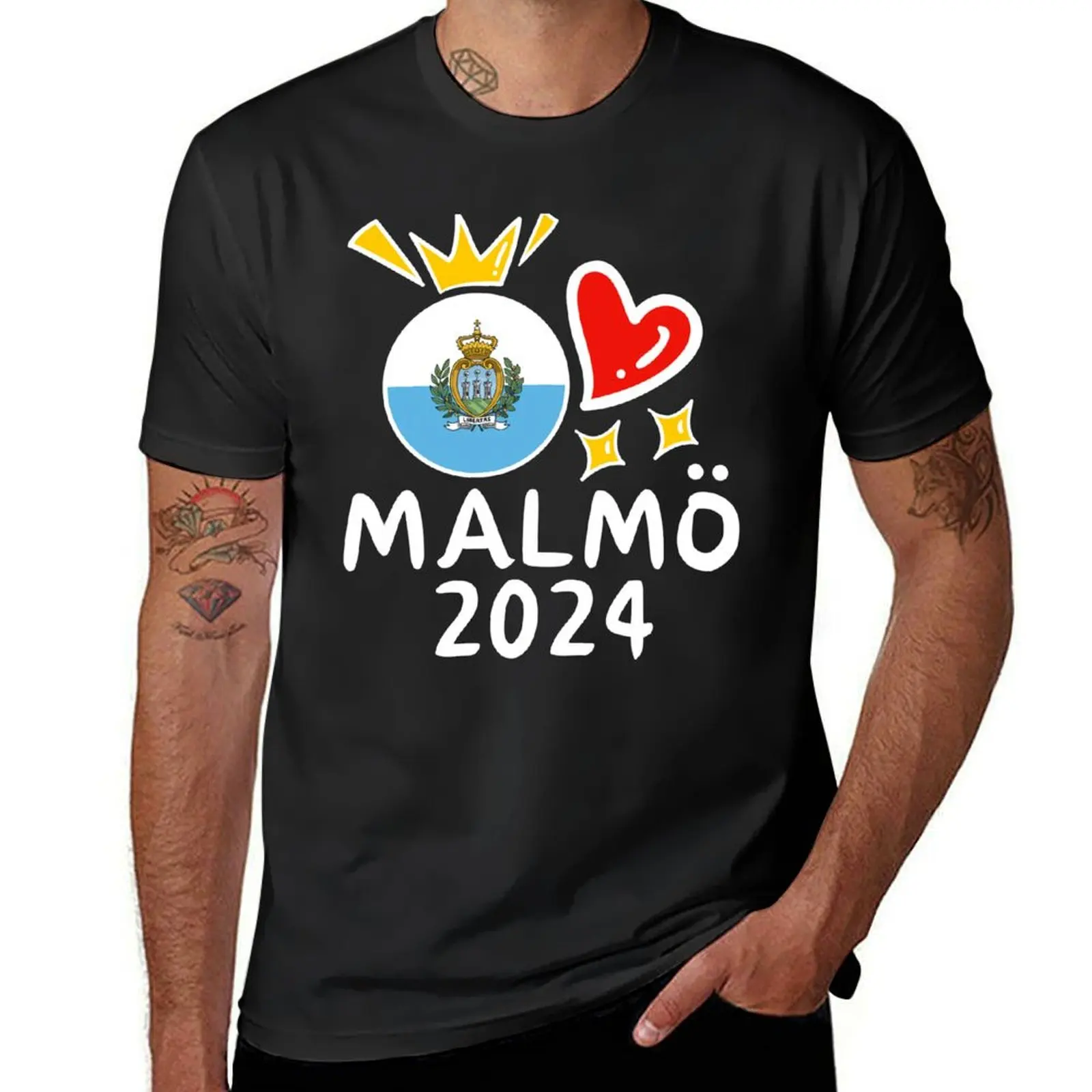 Eurovision 2024 Song Contest Malmo San Marino Winner T-Shirt vintage cute tops new edition mens graphic t-shirts anime
Eurovision 2024 Song Contest Malmo San Marino Winner T-Shirt vintage cute tops new edition mens graphic t-shirts anime
