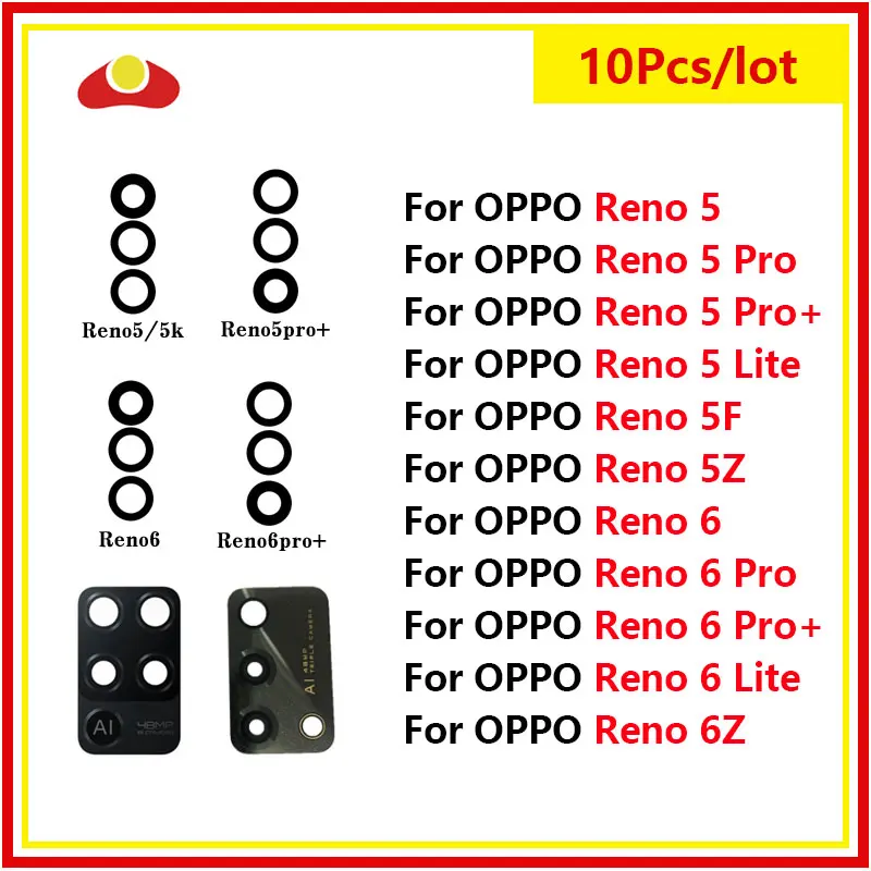 10Pcs Back Rear Camera Glass Lens For OPPO Reno 5 Pro 5 lite 5Z 5F 6 Pro Plus 6 lite 6Z 4G 5G with Sticker Replacement
10Pcs Back Rear Camera Glass Lens For OPPO Reno 5 Pro 5 lite 5Z 5F 6 Pro Plus 6 lite 6Z 4G 5G with Sticker Replacement