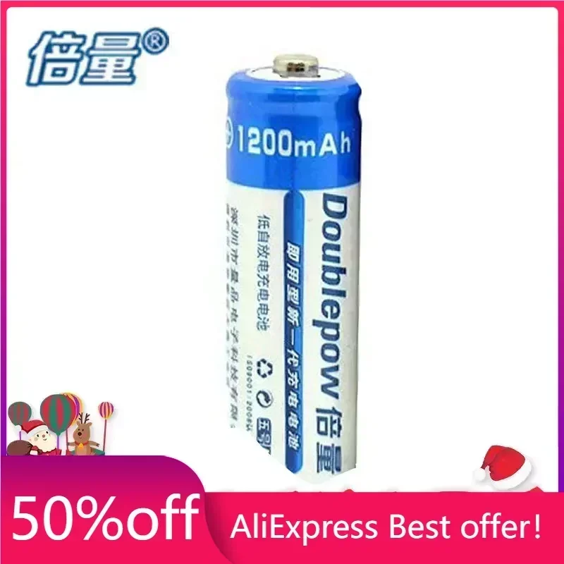 High Capacity Rechargeable AA Batteries, Nickel Hydrogen Nickel Cadmium, 1200mAh 1.2V, Size 5
High Capacity Rechargeable AA Batteries, Nickel Hydrogen Nickel Cadmium, 1200mAh 1.2V, Size 5