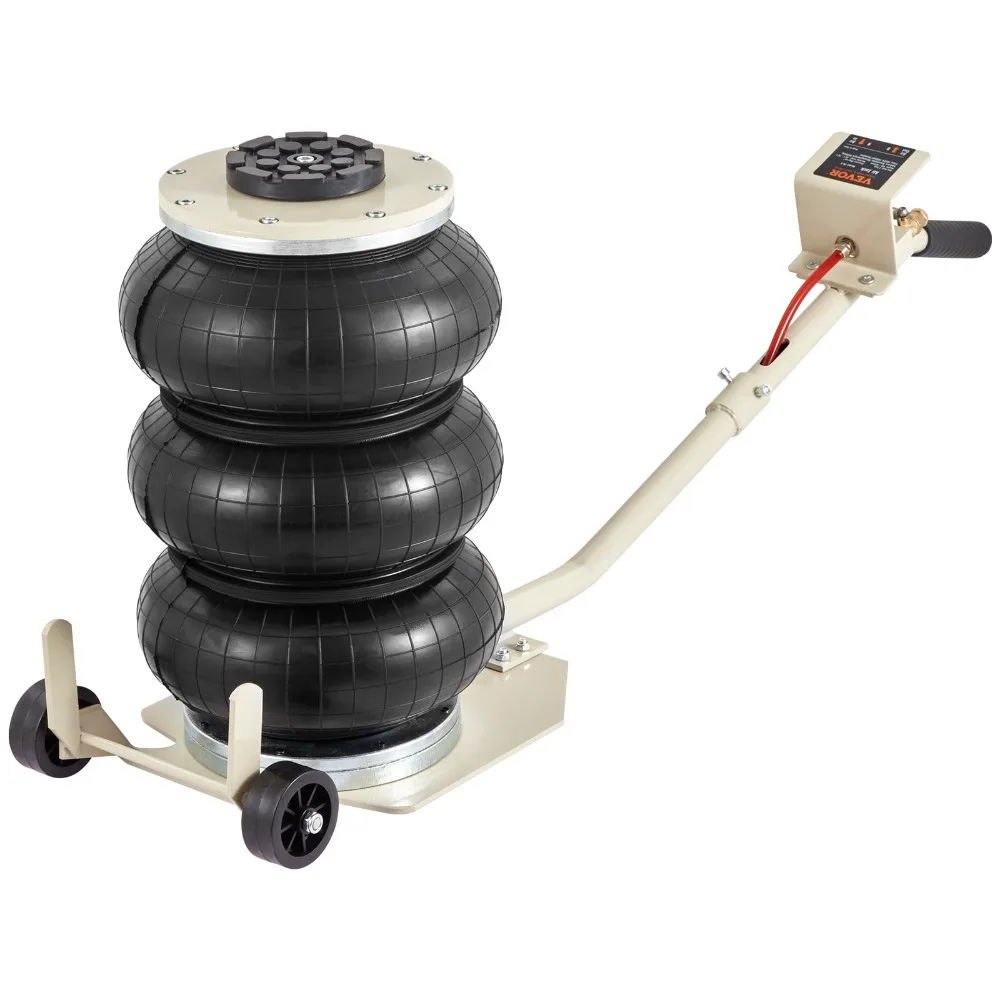 

Air Jack 3 Ton/6600 Lbs Triple Bag Air Jack, Airbag Jack with Six Steel Pipes, Lift Up To 17.7 Inch/450 Mm