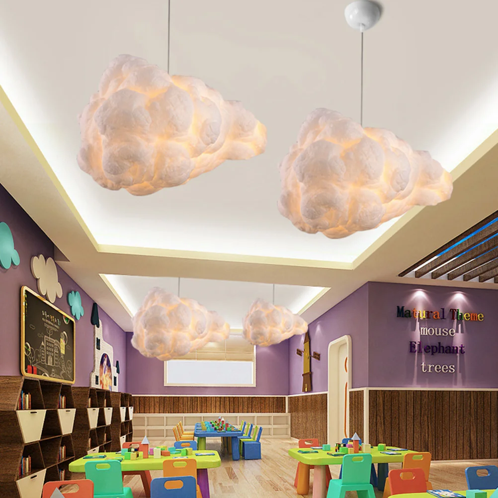 Creative Cloud Shape LED Pendant Lamp Fashion Cloth Decorative Ceiling Light for Home Restaurant Bar Cafe (without Ground Wire)
Creative Cloud Shape LED Pendant Lamp Fashion Cloth Decorative Ceiling Light for Home Restaurant Bar Cafe (without Ground Wire)
