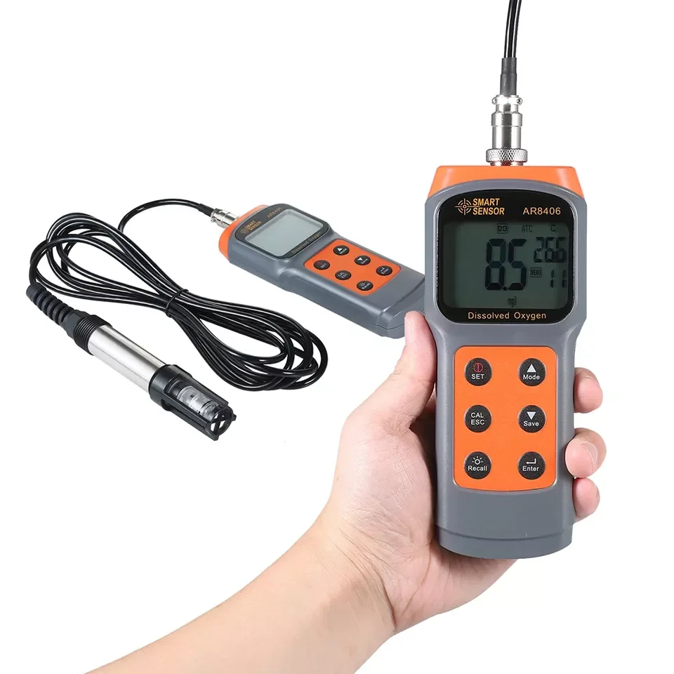 SMART SENSOR AR8406 Professional Digital Display Dissolved Oxygen Meter Water Quality Tester
SMART SENSOR AR8406 Professional Digital Display Dissolved Oxygen Meter Water Quality Tester