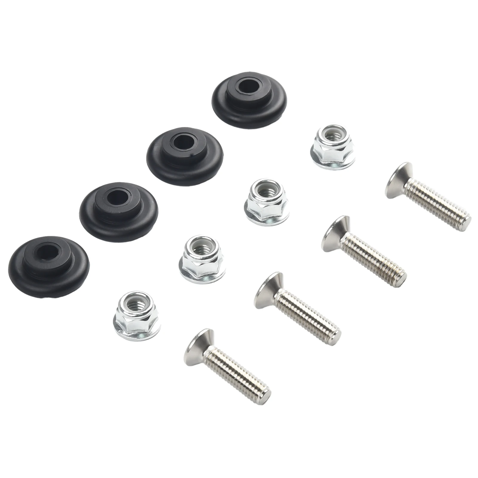 12pcs Motorcycle Luggage Bushing Pad Bracket Bushing Pad Black Plastic Moto Accessories Universal Black Top For Storage Box
12pcs Motorcycle Luggage Bushing Pad Bracket Bushing Pad Black Plastic Moto Accessories Universal Black Top For Storage Box