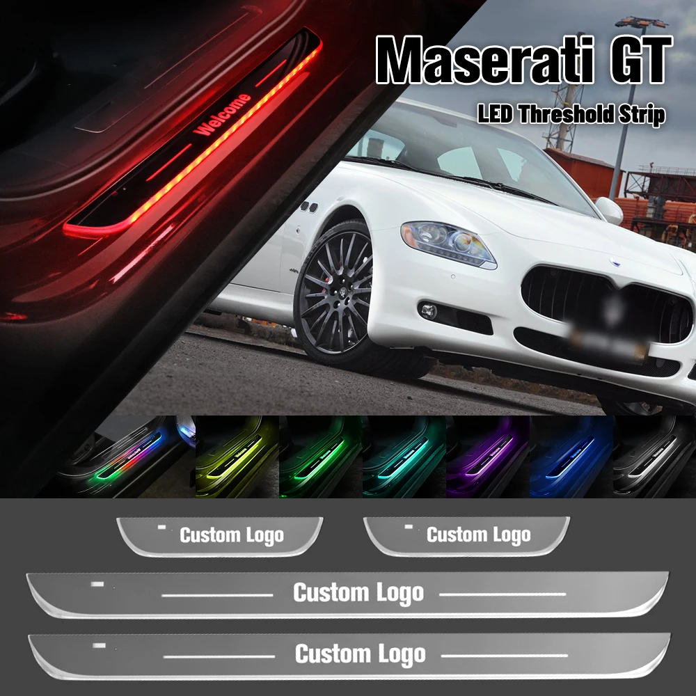 For Maserati Maserati GT 2009-2016 Car Door Sill Light Customized Logo LED 2014 2015 Welcome Threshold Pedal Lamp Accessories
For Maserati Maserati GT 2009-2016 Car Door Sill Light Customized Logo LED 2014 2015 Welcome Threshold Pedal Lamp Accessories