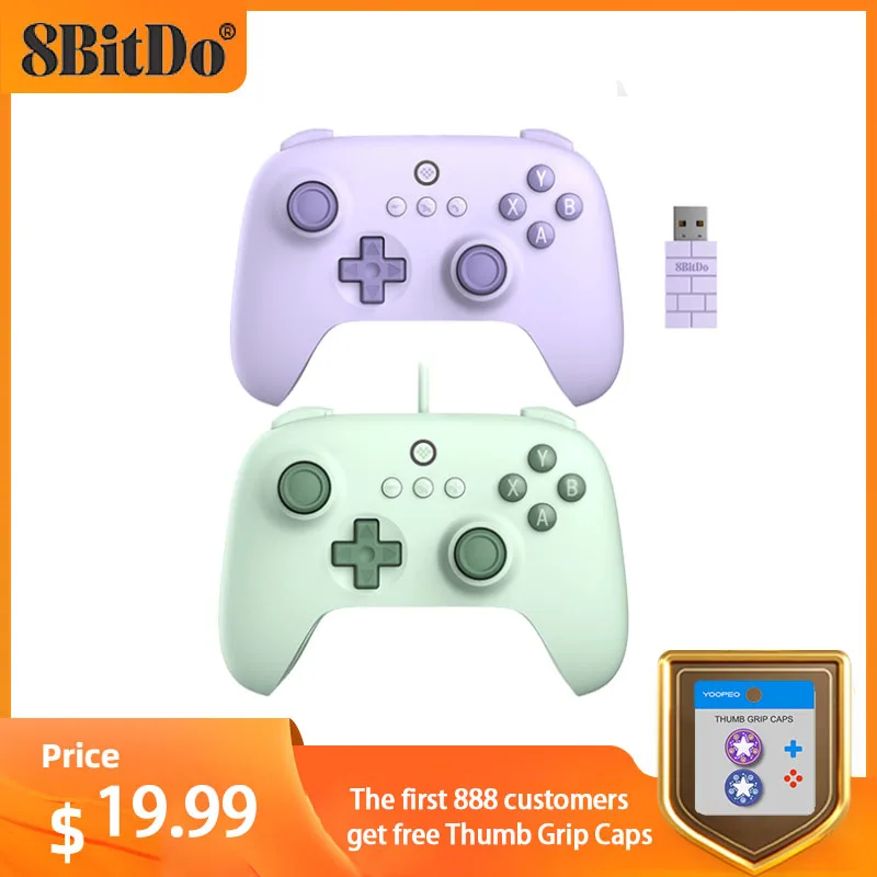 8bitdo Новый Ultimate C проводной/беспроводной 2,4G игровой контроллер для ПК, Windows 10, 11, Steam Deck, Raspberry Pi, Android
8bitdo Новый Ultimate C проводной/беспроводной 2,4G игровой контроллер для ПК, Windows 10, 11, Steam Deck, Raspberry Pi, Android