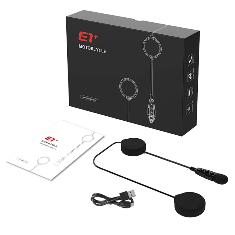 Motorcycles BT Headset Intercom Headset with CVC Noise Cancellation Stereos Music Player for Full face Helmet
Motorcycles BT Headset Intercom Headset with CVC Noise Cancellation Stereos Music Player for Full face Helmet