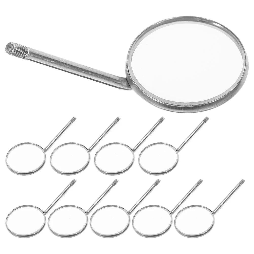 5pcs Dental Mirrors Mouth Observation Mirrors Portable Oral Examination Mirrors for Clinic
5pcs Dental Mirrors Mouth Observation Mirrors Portable Oral Examination Mirrors for Clinic