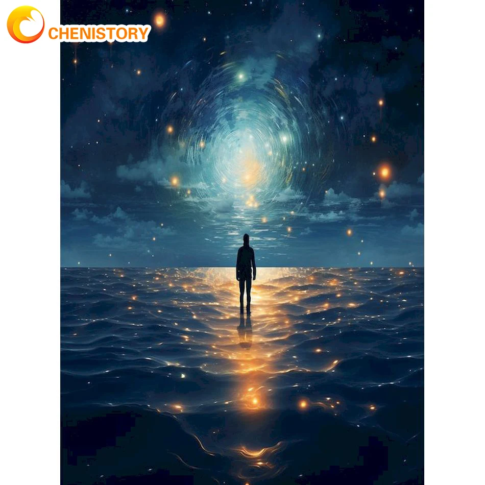 CHENISTORY 5D Diy Diamond Painting Aurora Night Scene Full Drill Rhinestones Mosaic Embroidery Handmade For Home Decor Gift New
CHENISTORY 5D Diy Diamond Painting Aurora Night Scene Full Drill Rhinestones Mosaic Embroidery Handmade For Home Decor Gift New
