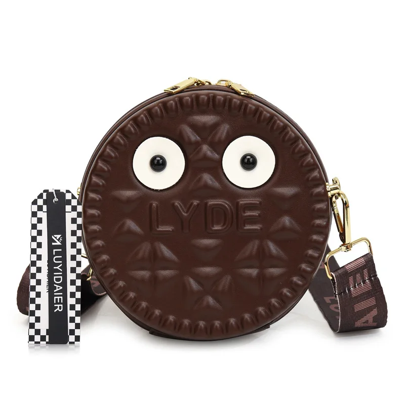 Big Eyes Funny Small Women's New Fashion Texture Shoulder Versatile Crossbody Roundcake Bag
Big Eyes Funny Small Women's New Fashion Texture Shoulder Versatile Crossbody Roundcake Bag