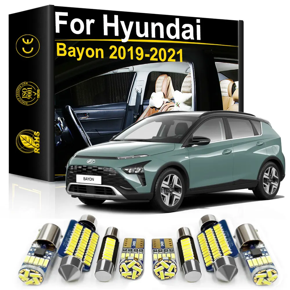 Детали для Hyundai Bayon 2019 2020 2021, аксессуары для автомобиля, фотосессия, карта, купол, багажник, подсветка номерного знака
Детали для Hyundai Bayon 2019 2020 2021, аксессуары для автомобиля, фотосессия, карта, купол, багажник, подсветка номерного знака