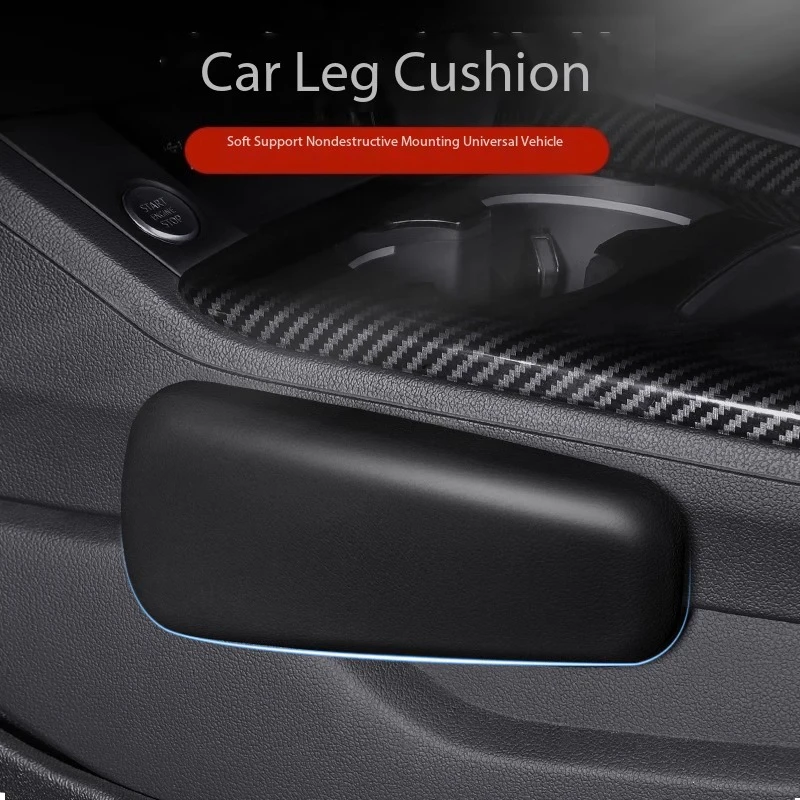 

Car Acesssories Gadgets Knee Cushion Knee Pad Knee Pillow Leg Pillow Universal Memory Cotton Support Leg Support Leather Cover F