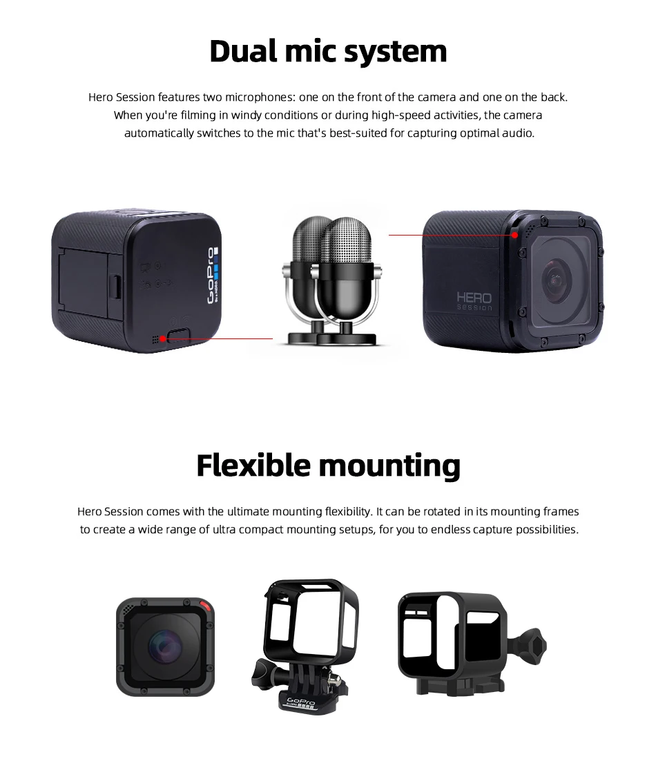 GoPro hero 4 session sports camera HD pocket mini camera wireless control outdoor Go Pro sports digital camera GoPro hero 4 session sports camera HD pocket mini camera wireless control outdoor Go Pro sports digital camera