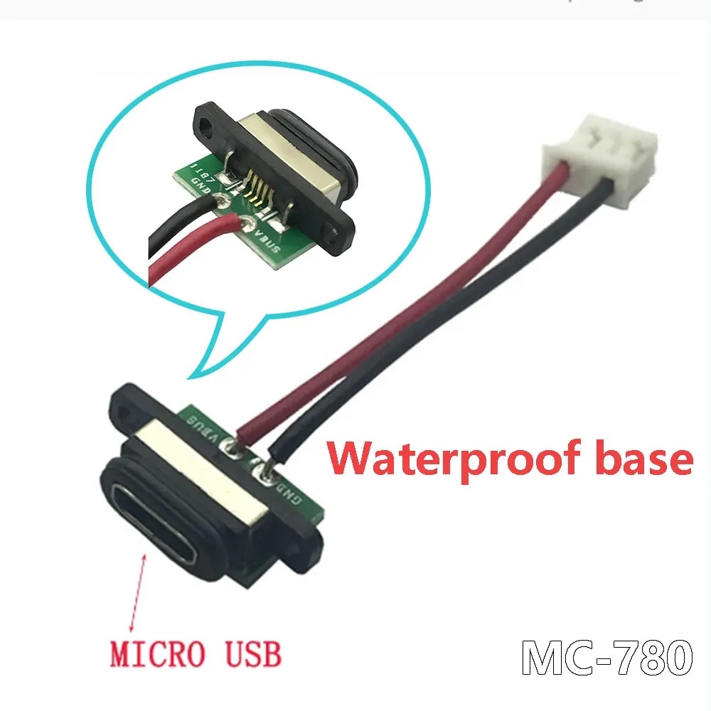 1-10 Pcs Micro USB Connector Port Socket Female With Screw Hole Waterproof Power Charging Dock With Cable Terminal Connector
1-10 Pcs Micro USB Connector Port Socket Female With Screw Hole Waterproof Power Charging Dock With Cable Terminal Connector