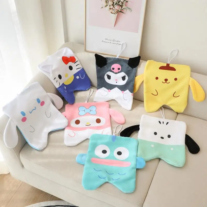 Sanrio Household Kitchen Cloth Kawaii Kuromi Cinnamoroll StrawberryBear Portable Wipe Hanging Type Absorbent Quick Drying Towel
Sanrio Household Kitchen Cloth Kawaii Kuromi Cinnamoroll StrawberryBear Portable Wipe Hanging Type Absorbent Quick Drying Towel