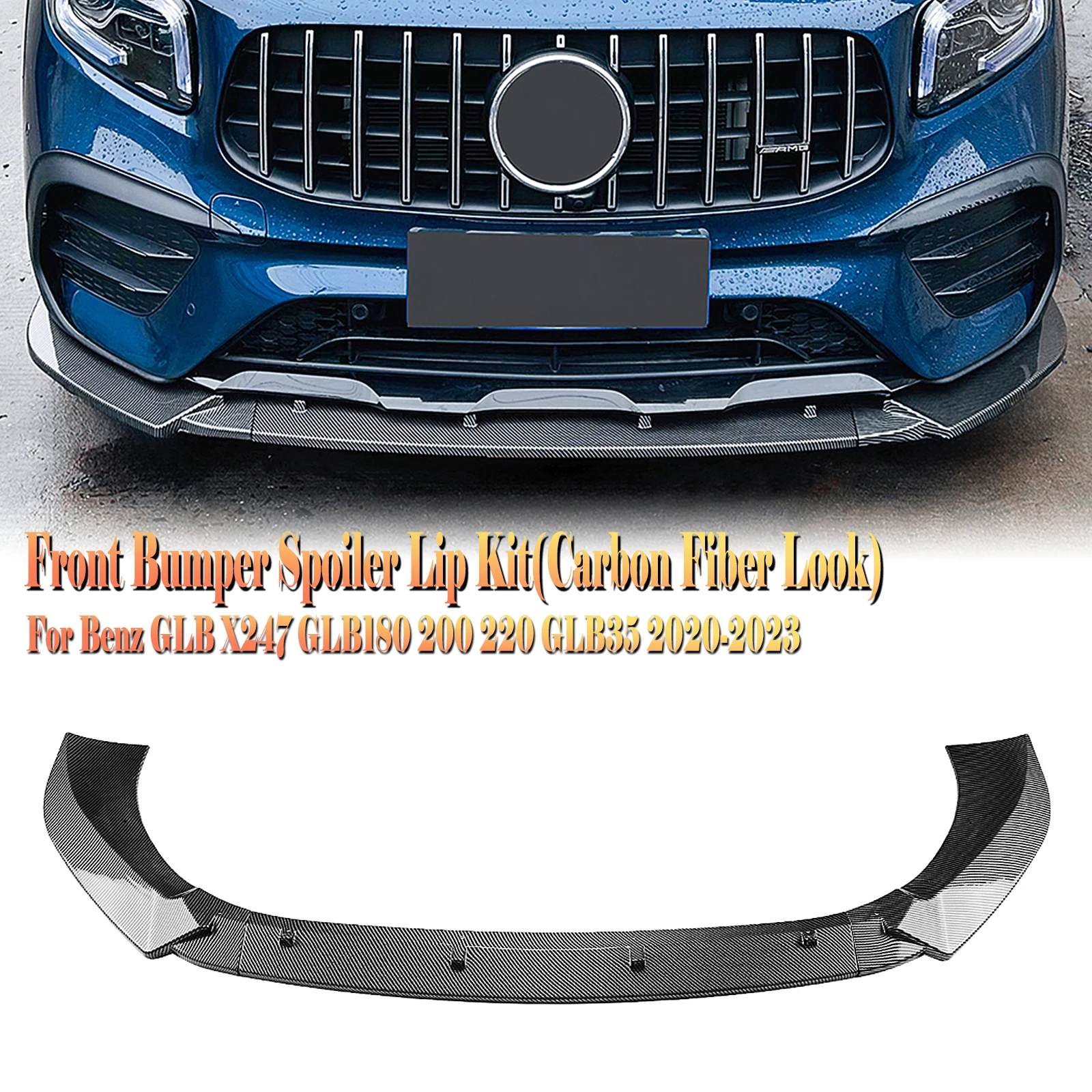 Для Mercedes Benz GLB-Class X247 2020-2023 GLB180 200 220 GLB35 AMG передний бампер спойлер губа нижний сплиттер Защита корпуса комплект
Для Mercedes Benz GLB-Class X247 2020-2023 GLB180 200 220 GLB35 AMG передний бампер спойлер губа нижний сплиттер Защита корпуса комплект