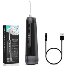 Oral Irrigator Water Flosser Portable Irrigador Dental Health Cleaning Teeth Black Jet 300ml Large Water Tank Oral Flosser
Oral Irrigator Water Flosser Portable Irrigador Dental Health Cleaning Teeth Black Jet 300ml Large Water Tank Oral Flosser