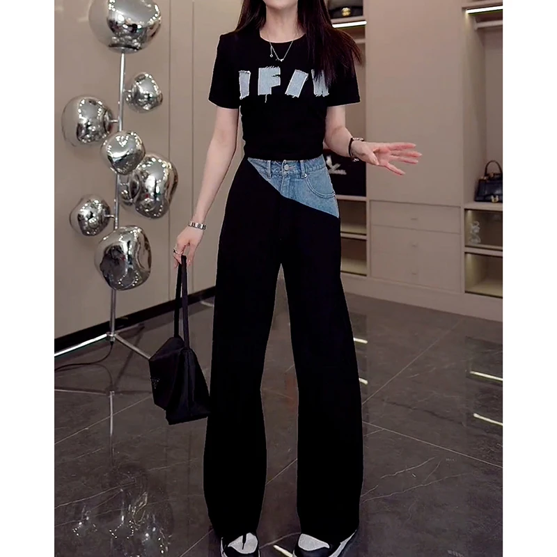 ILARES Women's Pants Woman Summer 2022 Y2k Baggy Jeans Streetwear Korean Fashion Traf Female Clothing Vintage Clothes High Waist
ILARES Women's Pants Woman Summer 2022 Y2k Baggy Jeans Streetwear Korean Fashion Traf Female Clothing Vintage Clothes High Waist