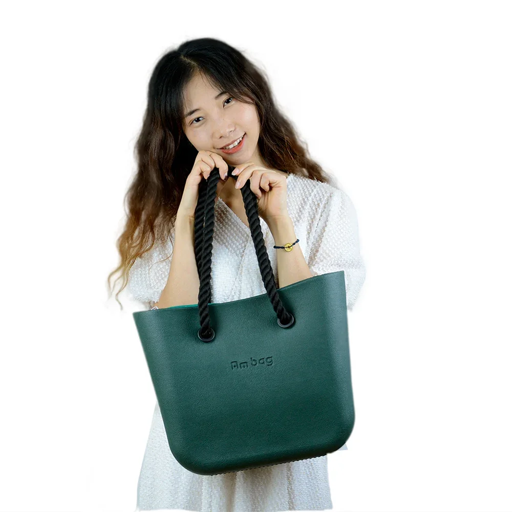 New Mini EVA with Solid Color Zip-Up Inner Long Rope Handles AMbag Obag O Bag Style Waterproof Women Girl Totes DIY Handbag
New Mini EVA with Solid Color Zip-Up Inner Long Rope Handles AMbag Obag O Bag Style Waterproof Women Girl Totes DIY Handbag