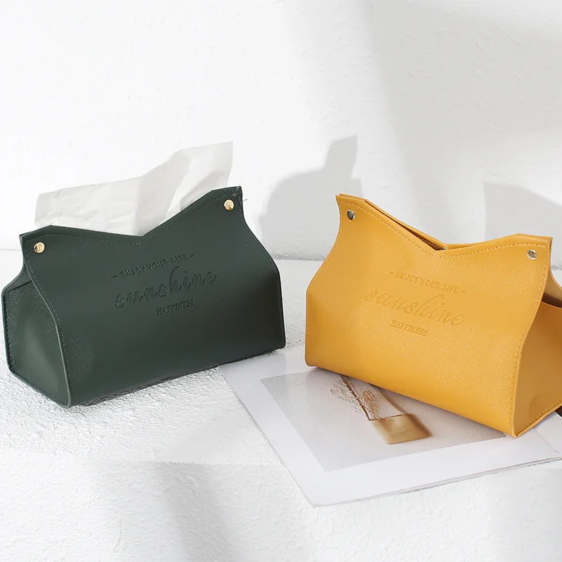 Ins Style Leather Tissue Box High-end Car Paper Box Nordic Light Luxury Tissue Storage Box Living Room Napkin Box
Ins Style Leather Tissue Box High-end Car Paper Box Nordic Light Luxury Tissue Storage Box Living Room Napkin Box