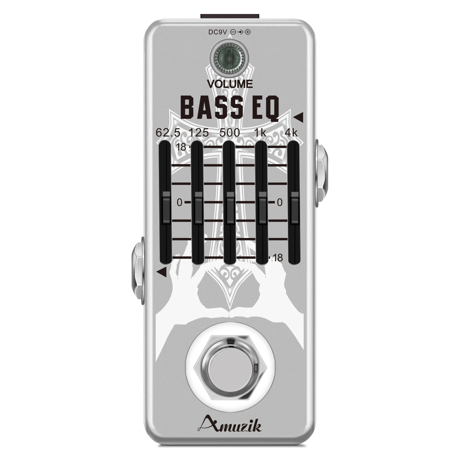 Amuzik-BASS-EQ Equalizer Guitar Pedal, Electric Guitar Effects, Bass with True Bypass, Mini Size,Bass Equalizer Pedal
Amuzik-BASS-EQ Equalizer Guitar Pedal, Electric Guitar Effects, Bass with True Bypass, Mini Size,Bass Equalizer Pedal