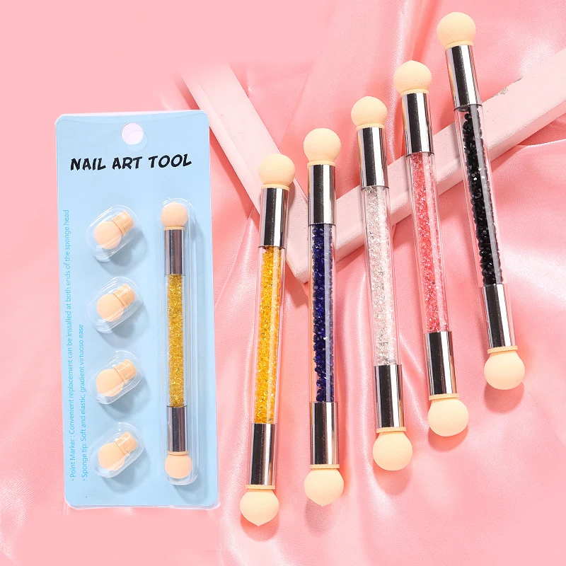 Nail Gel Painting Brush Nail Set Gradient Sponges Rhinestone Handle Pen Brush Sets Acrylic Glitter Powder Dotting Manicure Tools
Nail Gel Painting Brush Nail Set Gradient Sponges Rhinestone Handle Pen Brush Sets Acrylic Glitter Powder Dotting Manicure Tools
