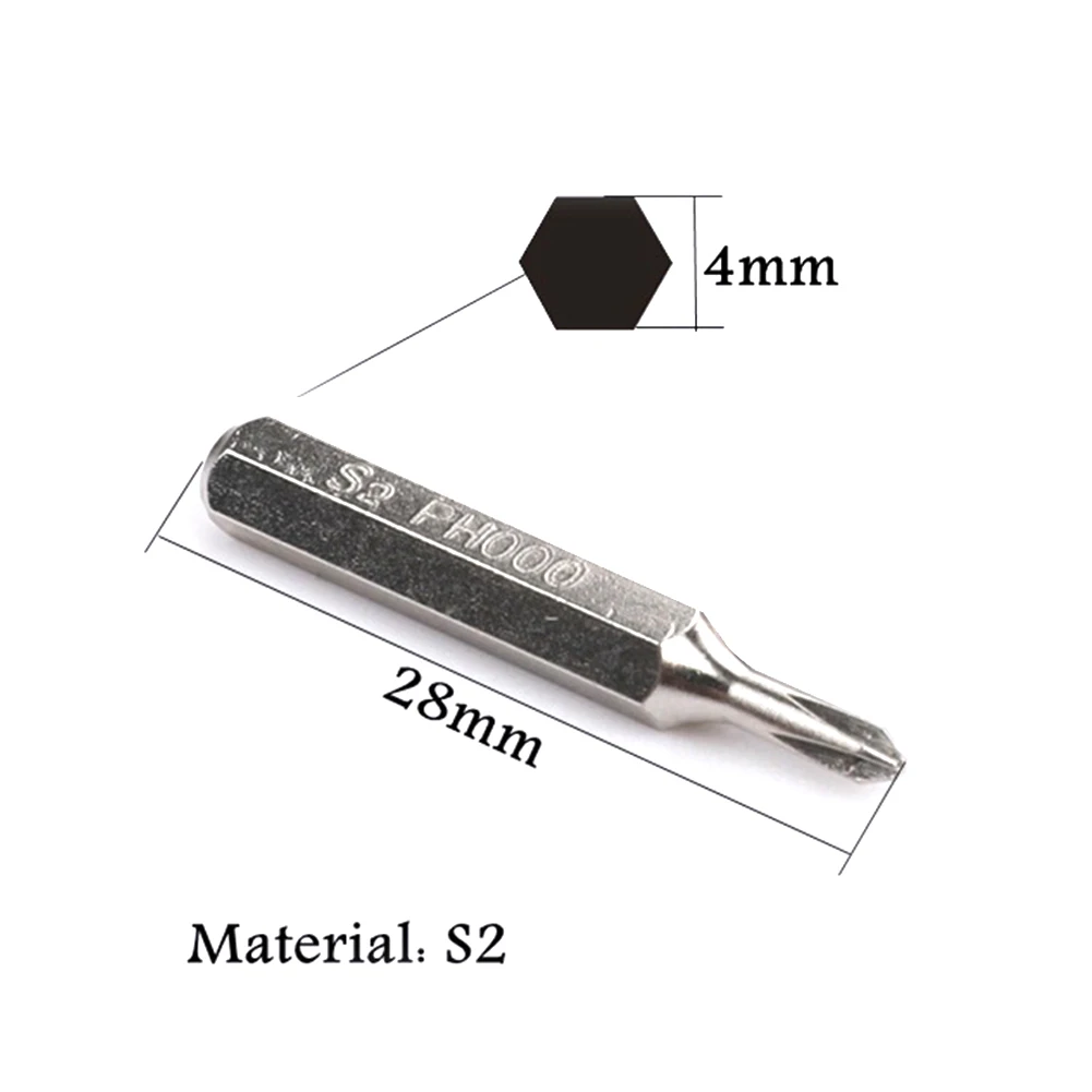 Brand New Screwdriver Bits Cross Screwdriver Magnetic Bits PH000 Sandblasted/Chrome Silver Steel Wearproof 3 Pcs
Brand New Screwdriver Bits Cross Screwdriver Magnetic Bits PH000 Sandblasted/Chrome Silver Steel Wearproof 3 Pcs