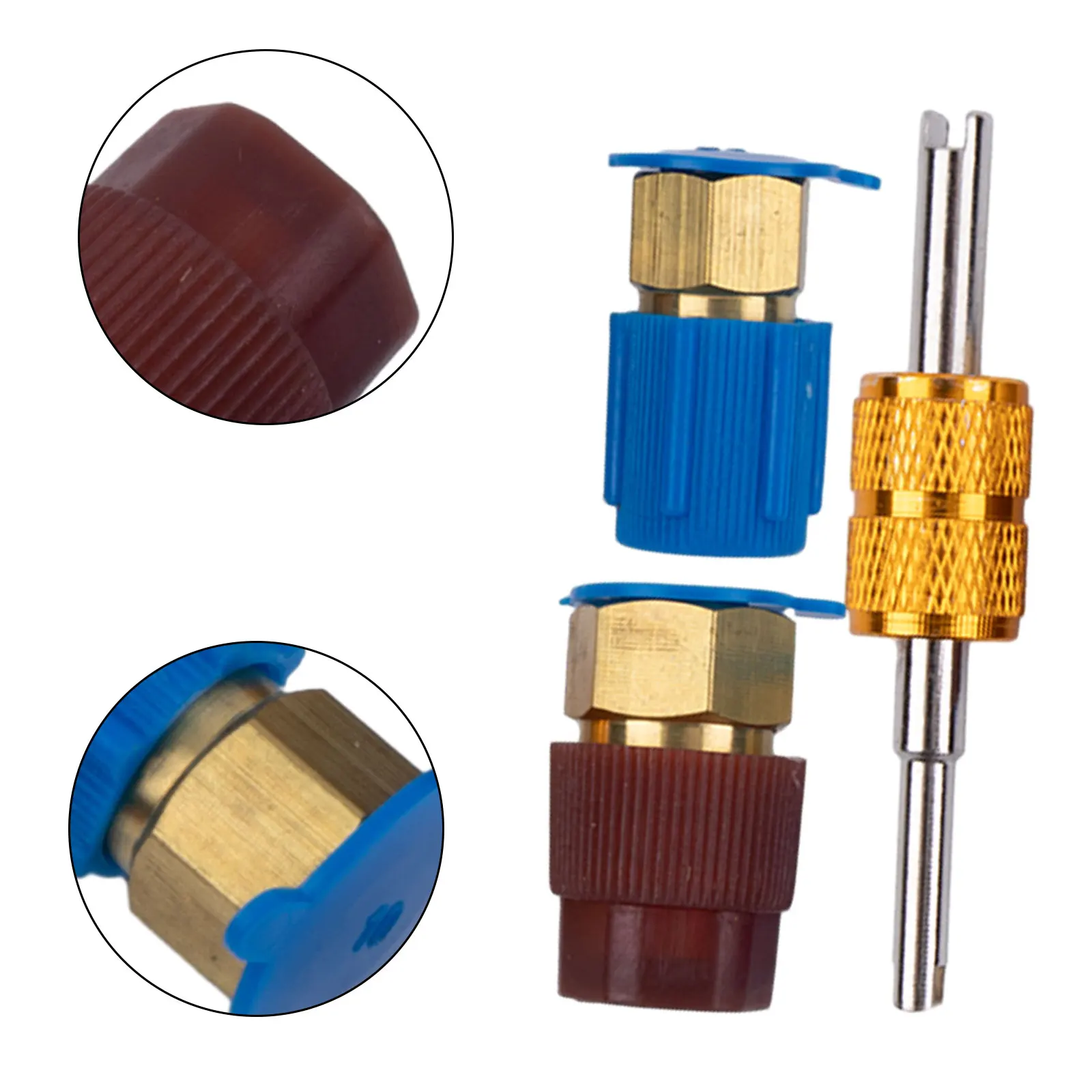 2Pc R12 To R134A Air-Condition A/C Filling Valve Fitting Port Adapter Retrofit Low Side Quick Coupler
2Pc R12 To R134A Air-Condition A/C Filling Valve Fitting Port Adapter Retrofit Low Side Quick Coupler