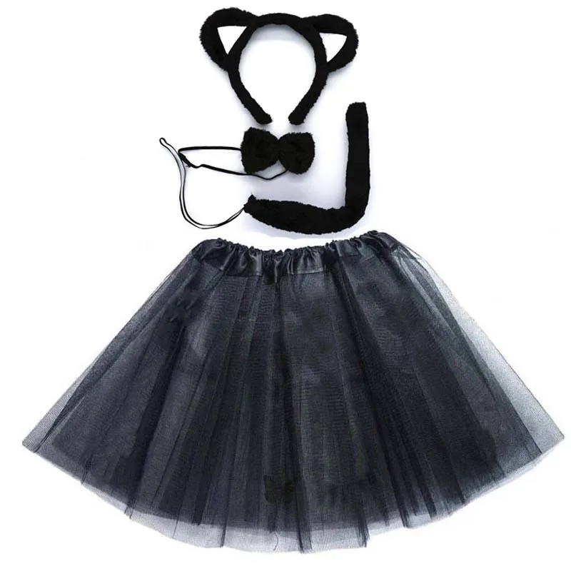 Kids Animal Cat Zebra Fox Leopard Ears Headband Bowtie Tail and Tutu Fancy Dressed Halloween Costume Cosplay
Kids Animal Cat Zebra Fox Leopard Ears Headband Bowtie Tail and Tutu Fancy Dressed Halloween Costume Cosplay